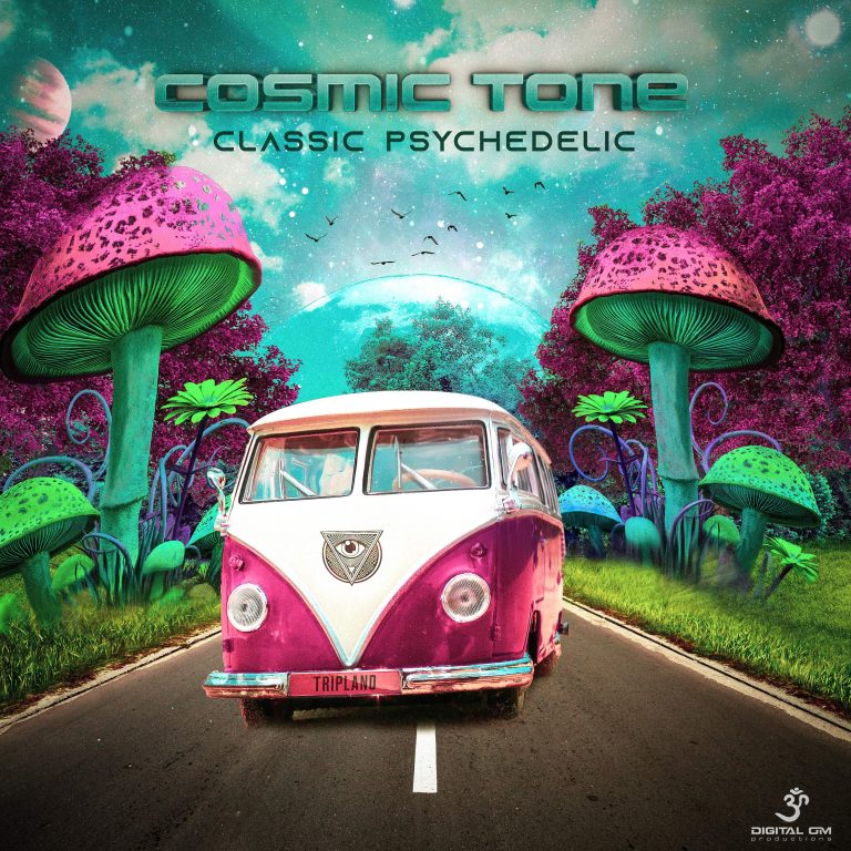 Background for Cosmic Tone - Classic Psychedelic