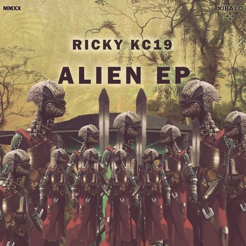 Artwork for Ricky Kc19 - Alien EP