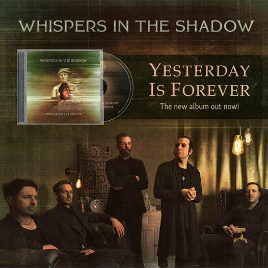 Artwork for WHISPERS IN THE SHADOW - Yesterday Is Forever